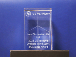 Jinlei Highlight | Jinlei Honored with the “2023 GE Vernova Onshore Wind Spirit of Alliance Award”
